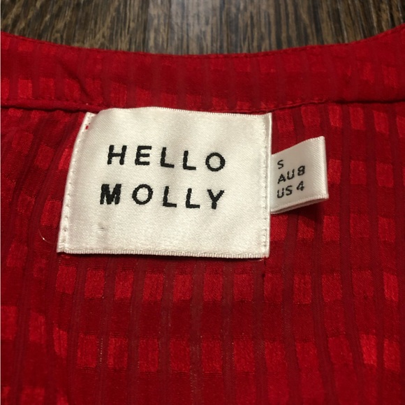 ❤️HOST PICK❤️Hello Molly Downtown Brunch Red Maxi Dress - Picture 13 of 17